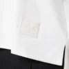 Camiseta de jersey de mezcla de algodón, blanco óptico Camiseta de jersey de mezcla de algodón, blanco óptico