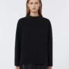 Camiseta de jersey scuba, negra Camiseta de jersey scuba, negra