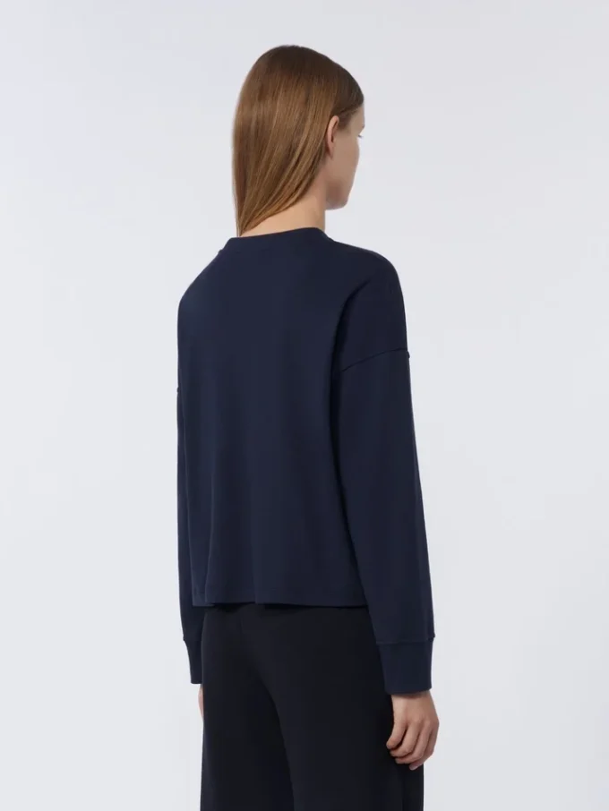 Camiseta de punto oversize, azul ultramar Camiseta de punto oversize, azul ultramar