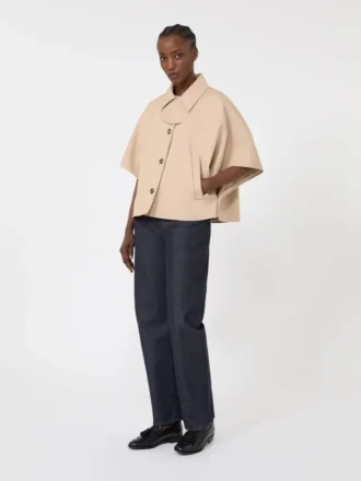 Capa de gabardina repelente al agua, Albino
