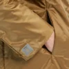 Chaqueta acolchada con capucha y tratamiento repelente al agua, color caramelo Chaqueta acolchada con capucha y tratamiento repelente al agua, color caramelo