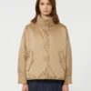 Chaqueta acolchada reversible en lona repelente al agua, color avellana Chaqueta acolchada reversible en lona repelente al agua, color avellana