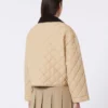 Chaqueta acolchada reversible en tejido repelente al agua, color beige Chaqueta acolchada reversible en tejido repelente al agua, color beige