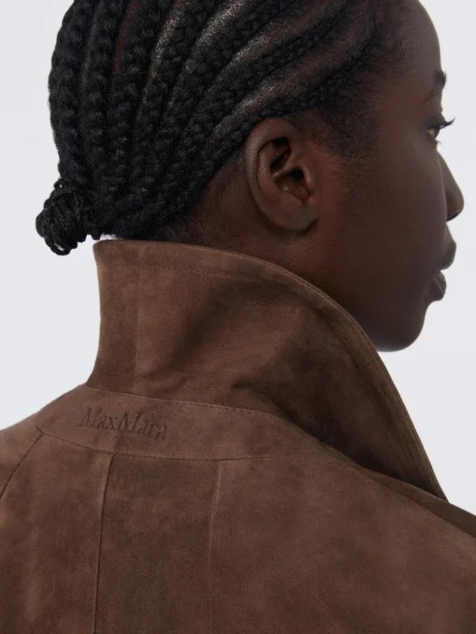 Chaqueta de ante, marrón Chaqueta de ante, marrón