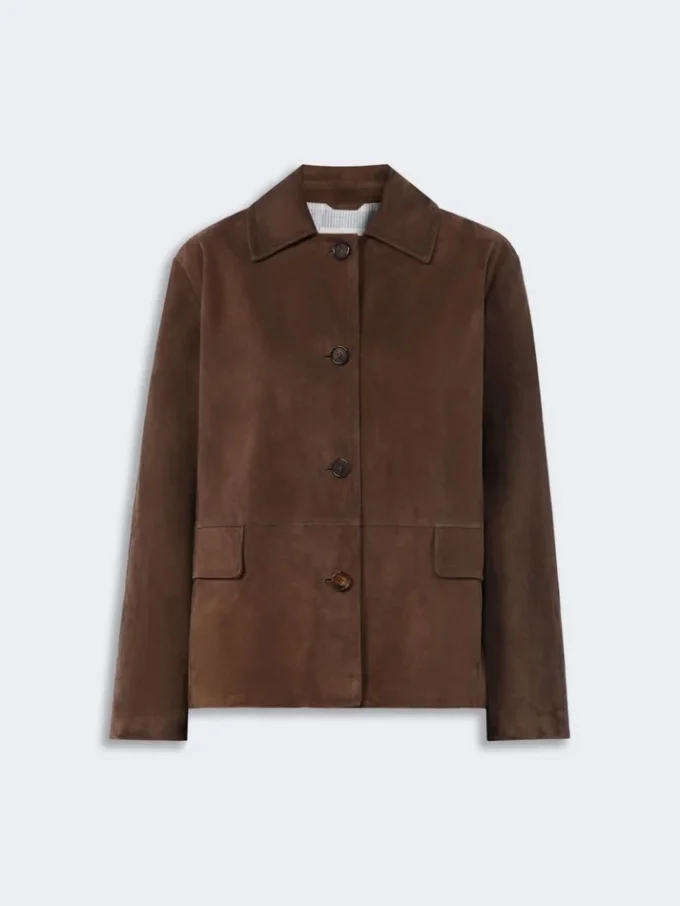Chaqueta de ante, marrón Chaqueta de ante, marrón