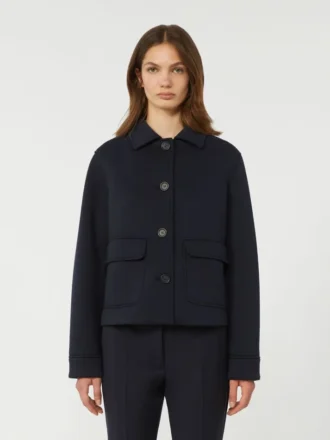 Chaqueta de jersey técnico, azul marino