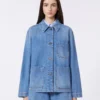 Chaqueta vaquera auténtica, azul marino