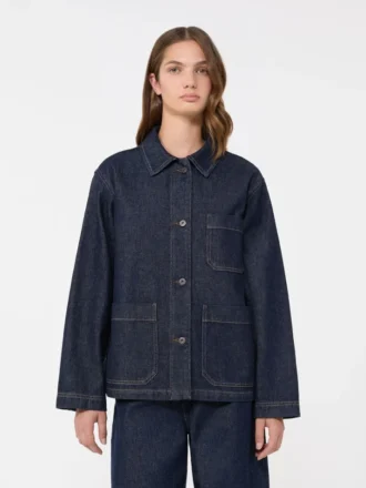 Chaqueta vaquera auténtica, azul marino