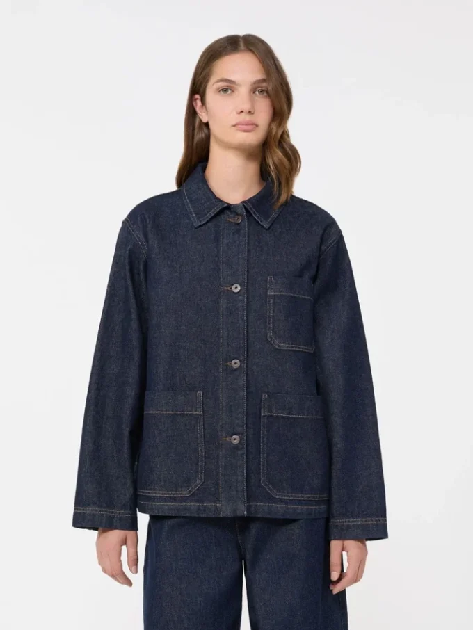 Chaqueta vaquera auténtica, azul marino