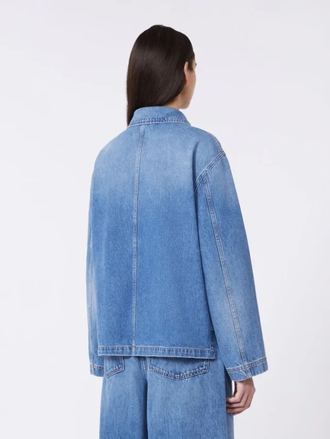 Chaqueta vaquera auténtica, azul marino