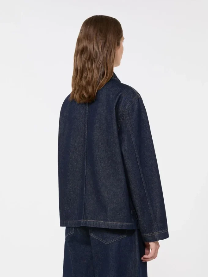 Chaqueta vaquera auténtica, azul marino