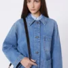 Chaqueta vaquera auténtica, azul marino