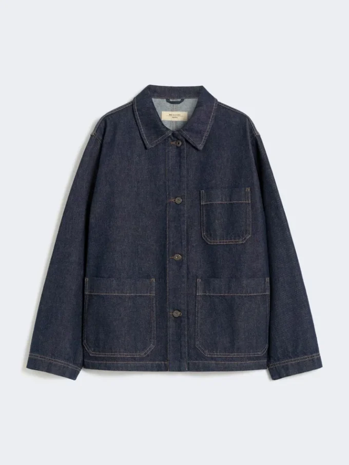 Chaqueta vaquera auténtica, azul marino