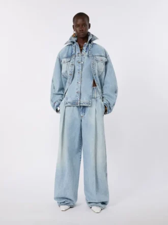 Chaqueta vaquera de dos piezas, azul medianoche