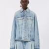 Chaqueta vaquera de dos piezas, azul medianoche