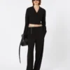 Pantalones de jersey, negros