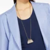 Collar con colgante en forma de bolso Pasticcino, dorado Collar con colgante en forma de bolso Pasticcino, dorado