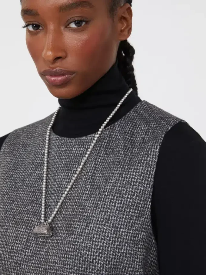Collar con colgante en forma de bolso Pasticcino, negro Collar con colgante en forma de bolso Pasticcino, negro