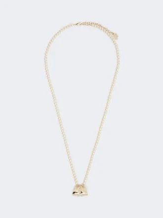 Collar gargantilla con colgante Pasticcino, dorado