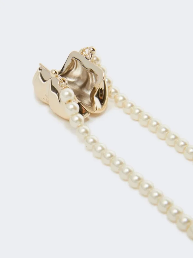 Collar gargantilla con colgante Pasticcino, dorado Collar gargantilla con colgante Pasticcino, dorado