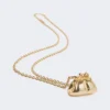 Collar largo con colgante en forma de bolso Pasticcino, dorado Collar largo con colgante en forma de bolso Pasticcino, dorado