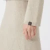 Cárdigan de punto de cachemira, beige