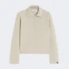 Cárdigan de punto de cachemira, beige