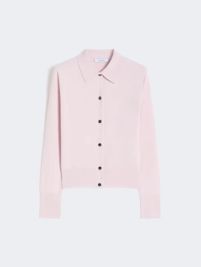 Cárdigan femenino de lana, rosa Cárdigan femenino de lana, rosa