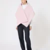 Estola de alpaca y lana, rosa beige Estola de alpaca y lana, rosa beige