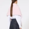 Estola de alpaca y lana, rosa beige Estola de alpaca y lana, rosa beige