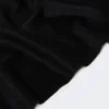 Estola de cachemira con logotipo, negra Estola de cachemira con logotipo, negra