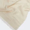 Estola de jacquard de seda, cachemira y lana, color beige Estola de jacquard de seda, cachemira y lana, color beige