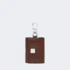 Estuche para auriculares de piel, color cacao Estuche para auriculares de piel, color cacao