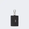 Estuche para auriculares de piel, negro Estuche para auriculares de piel, negro