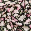 Fular de sarga de seda estampado, rosa Fular de sarga de seda estampado, rosa