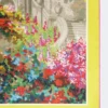 Fular de seda estampado, amarillo pálido Fular de seda estampado, amarillo pálido