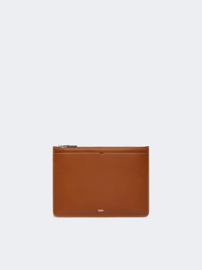 Funda de cuero para tableta, marrón ámbar Funda de cuero para tableta, marrón ámbar