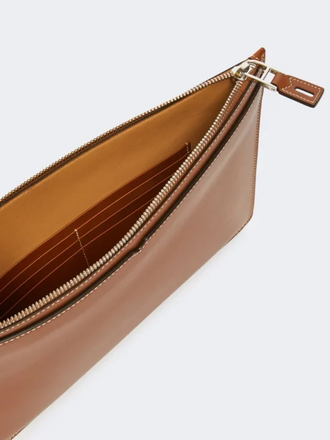 Funda de cuero para tableta, marrón ámbar Funda de cuero para tableta, marrón ámbar
