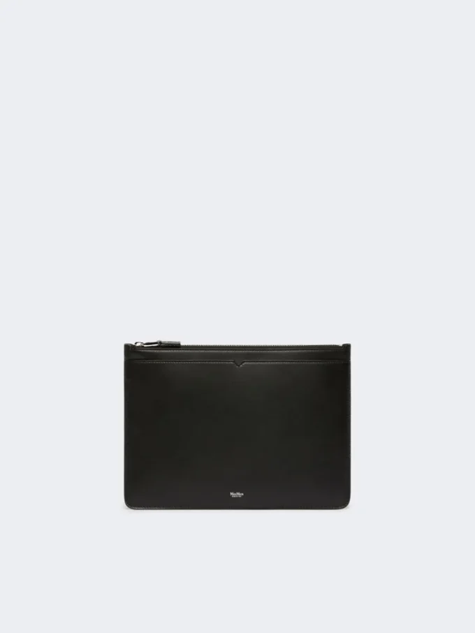 Funda de cuero para tableta, negra Funda de cuero para tableta, negra