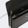 Funda de piel para móvil, negra Funda de piel para móvil, negra