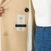Gabardina de algodón repelente al agua con estampado arcoíris, multicolor Gabardina de algodón repelente al agua con estampado arcoíris, multicolor