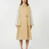 Gabardina reversible de gabardina repelente al agua, color beige Gabardina reversible de gabardina repelente al agua, color beige