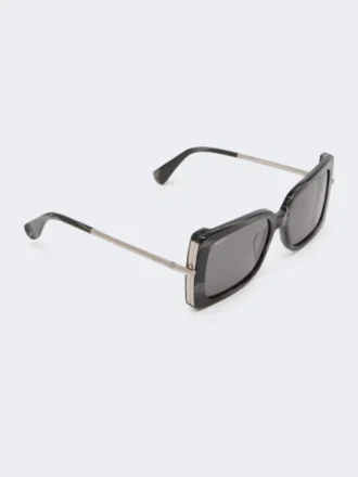 Gafas de sol cuadradas, negras