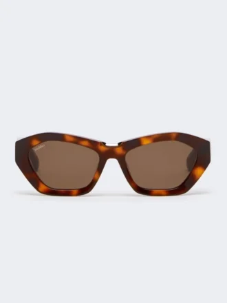 Gafas de sol cuadradas y llamativas, color marrón bronce rojizo