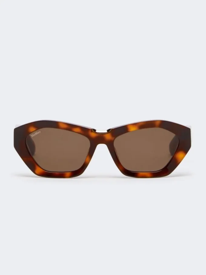Gafas de sol cuadradas y llamativas, color marrón bronce rojizo Gafas de sol cuadradas y llamativas, color marrón bronce rojizo