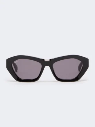 Gafas de sol cuadradas y llamativas, negras
