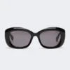 Gafas de sol ovaladas oversize, negras Gafas de sol ovaladas oversize, negras