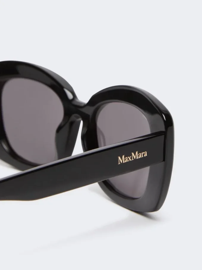 Gafas de sol ovaladas oversize, negras Gafas de sol ovaladas oversize, negras