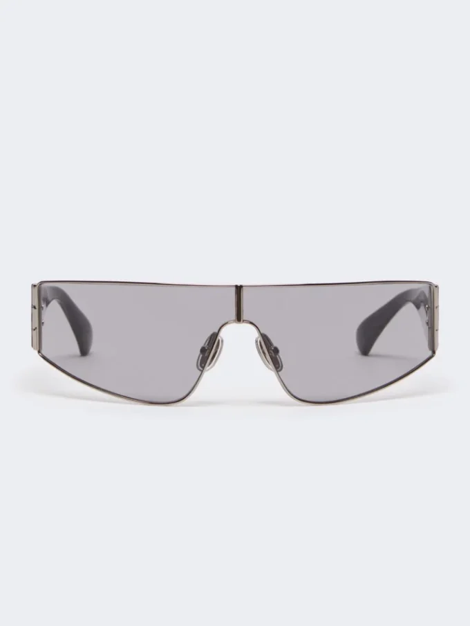Gafas de sol tipo shield, negras Gafas de sol tipo shield, negras