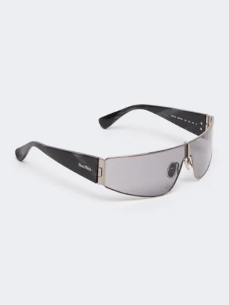 Gafas de sol tipo shield, negras